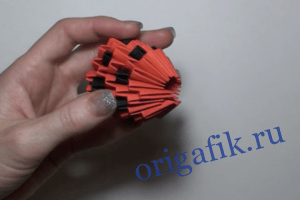 оригами Клубничка 18