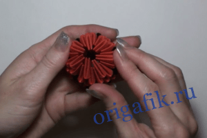 оригами Клубничка 19