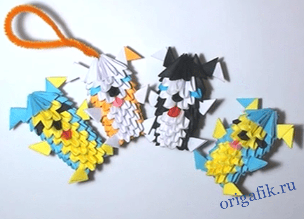 Новые работы в технике «Оригами китайское модульное»