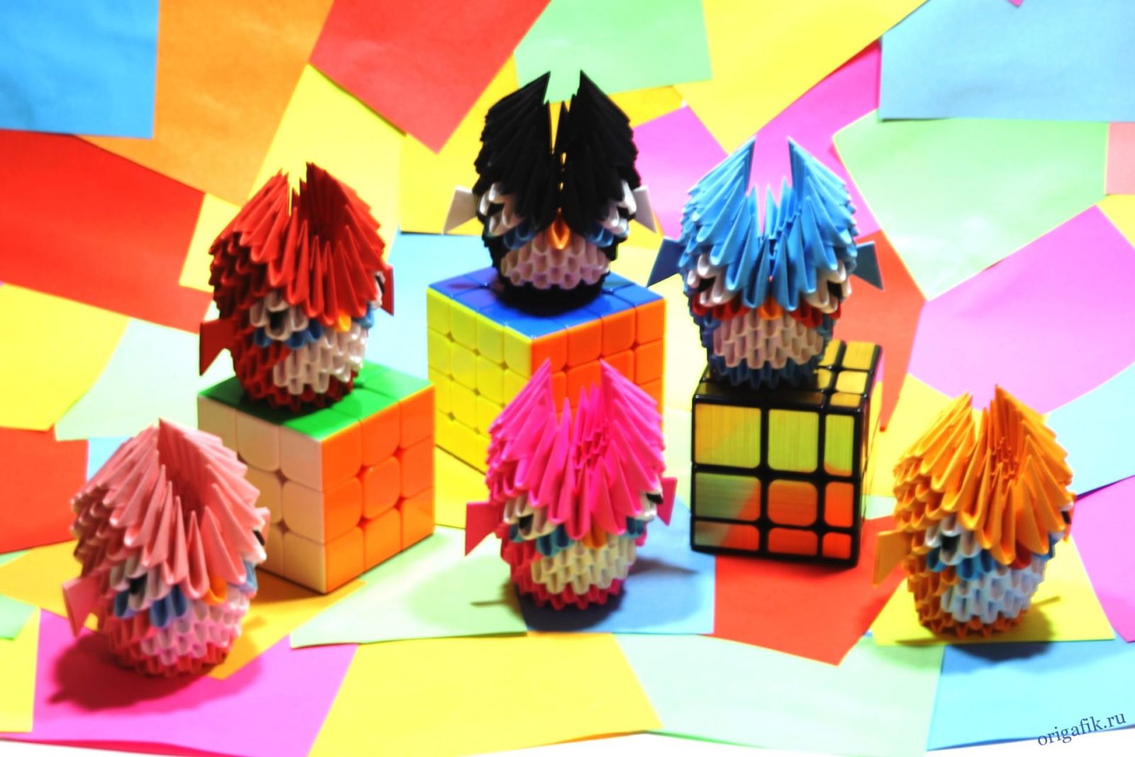 Модульное оригами Сова