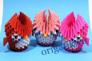 Совята оригами