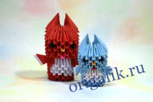 Как сделать зайчика оригами: схема и видео сборки