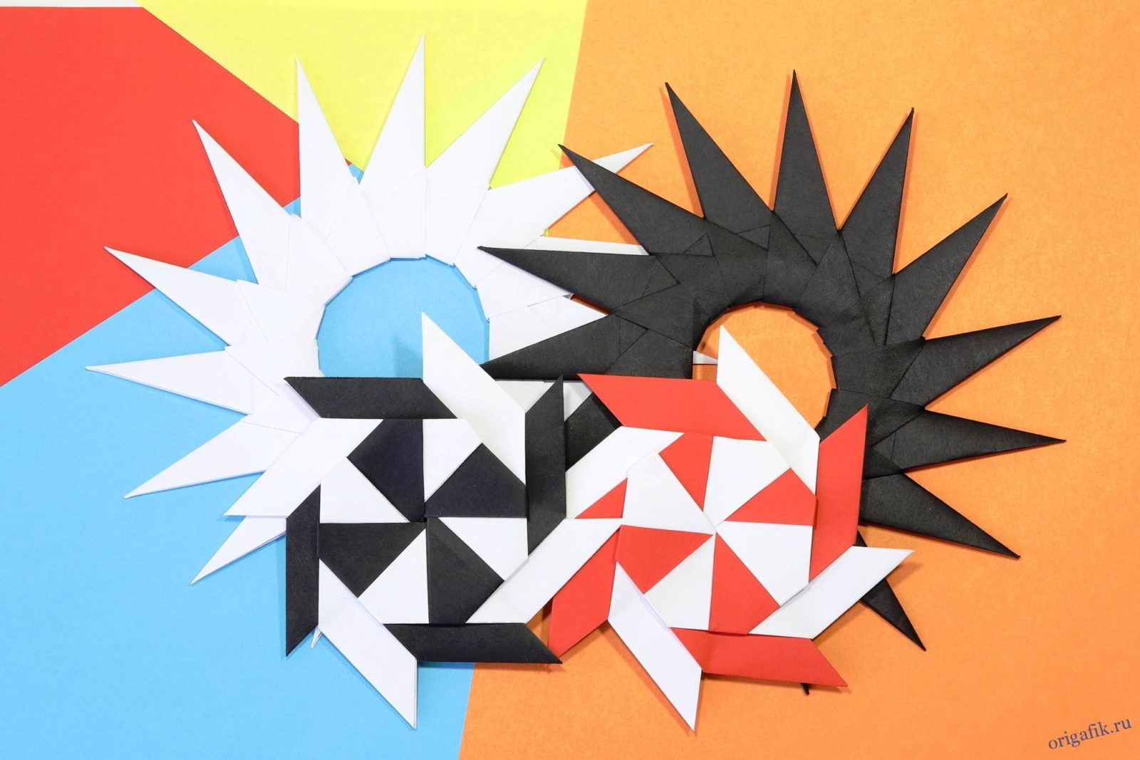 Оригами сюрикен: игрушки для настоящих поклонников Наруто